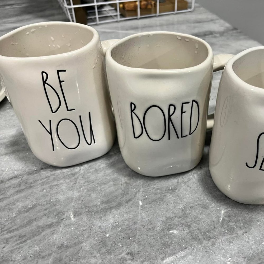 RAE DUNN MUGS
